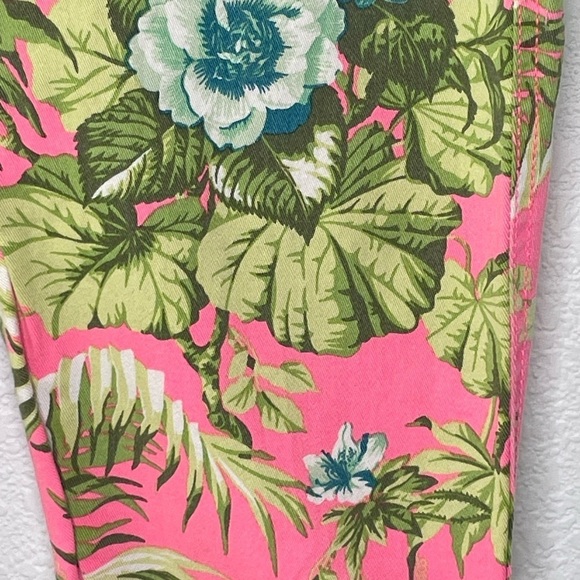 Tripp NYC jeans skinny floral pink waist 26 - Picture 3 of 7